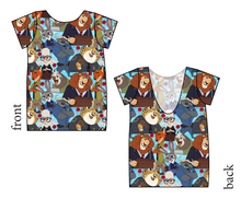 Load image into Gallery viewer, Mammal Metropolis Low Back Ballerina Tee