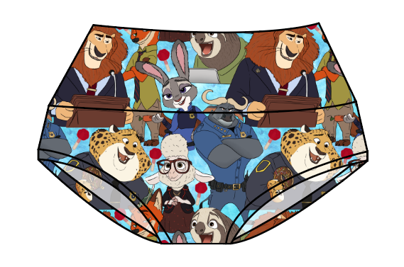 Mammal Metropolis Ladies' Underwear