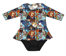 Load image into Gallery viewer, Mammal Metropolis Peplum Top