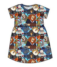 Load image into Gallery viewer, Mammal Metropolis Play Dress