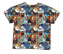 Load image into Gallery viewer, Mammal Metropolis Ladies&#39; Oversized Tee