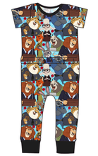 Load image into Gallery viewer, Mammal Metropolis Bennett Pants and Shorts Length T-Shirt Romper