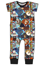 Load image into Gallery viewer, Mammal Metropolis Emmett Pants And Shorts T-Shirt Romper
