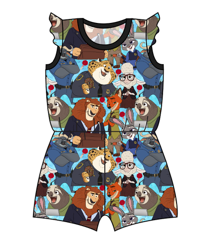 Mammal Metropolis Ivy Summer Romper