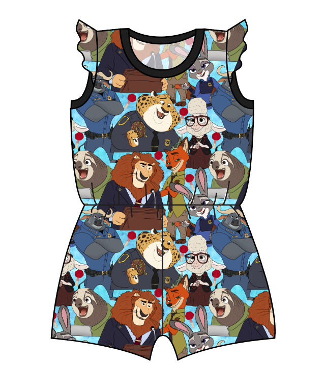 Mammal Metropolis Ivy Summer Romper
