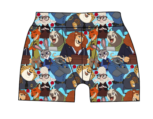 Mammal Metropolis Mens' Boxer Briefs