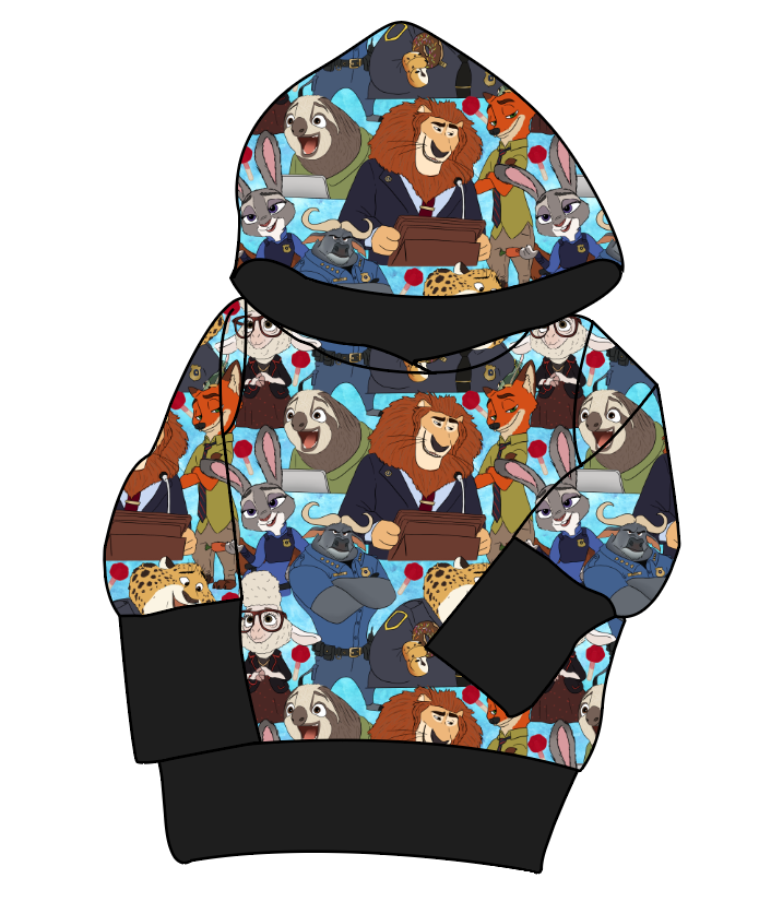 Mammal Metropolis Grow With Me Hoodie (or Crewneck)