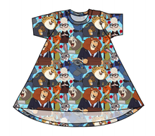 Load image into Gallery viewer, Mammal Metropolis Basic T-Shirt Dress