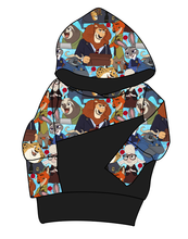 Load image into Gallery viewer, Mammal Metropolis Grow With Me Hoodie (or Crewneck)