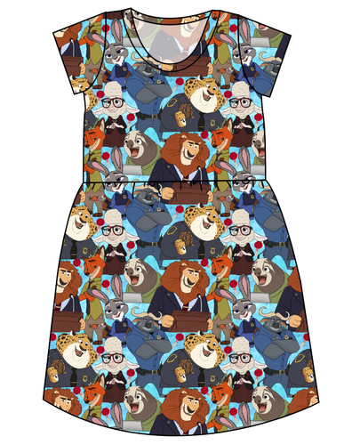 Mammal Metropolis Ladies' Play Dress