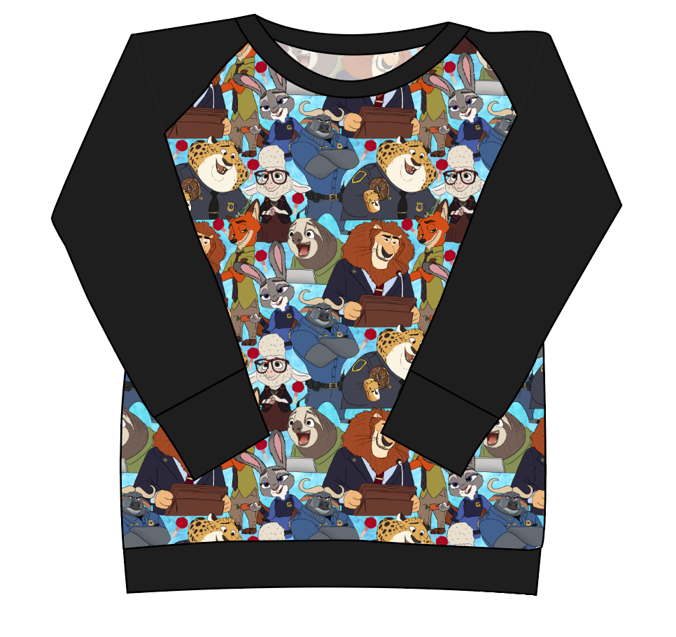 Mammal Metropolis Ladies' Classic Crewneck