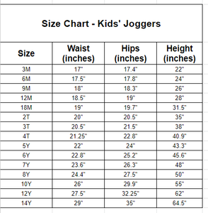 Playground Pals Basic Joggers And Jogger Shorts