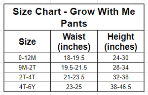 Majestic Swirl Grow With Me Pants And Shorts