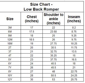 Ice Queen Check Low Back Romper and Bubble Romper