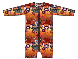 Hakuna Matata Swim One Piece Rashguard Suit