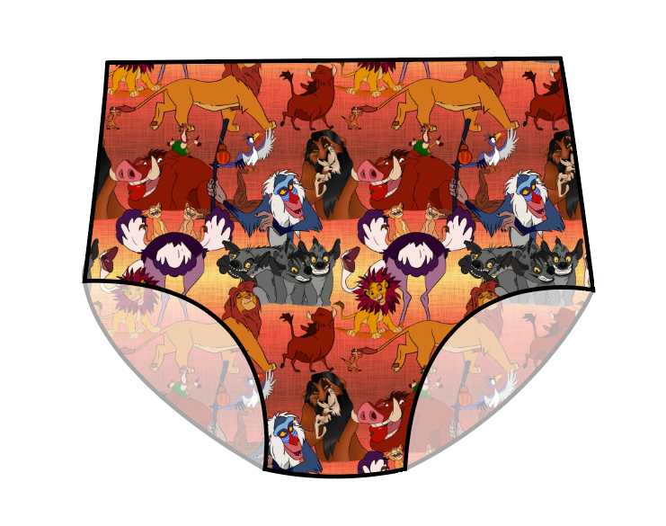 Hakuna Matata Swim High Waisted Swim Bottoms