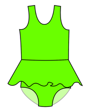 Load image into Gallery viewer, Swim Solids Swim Preorder Skirted One Piece Swim Suit