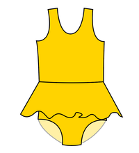 Load image into Gallery viewer, Swim Solids Swim Preorder Skirted One Piece Swim Suit