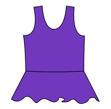 Load image into Gallery viewer, Swim Solids Swim Preorder Peplum Swim Top