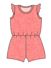 Load image into Gallery viewer, Linens Ivy Summer Romper