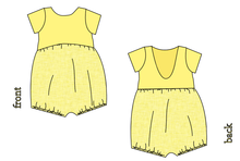 Load image into Gallery viewer, Linens Low Back Romper and Bubble Romper