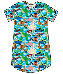 You've Got a Friend in Me Ladies' T-Shirt Dress