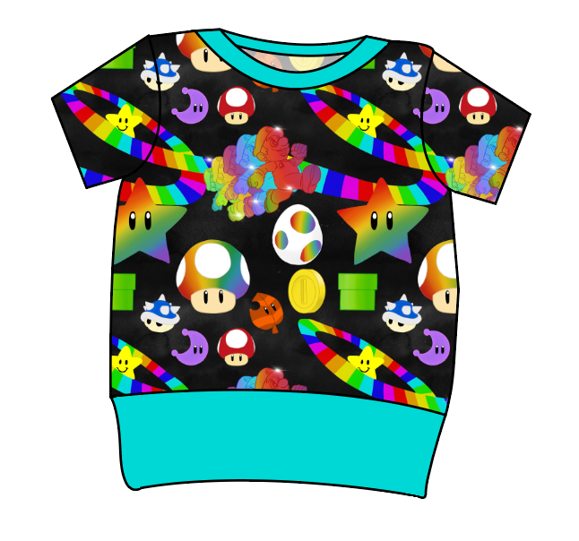 Rainbow Road Grow With Me Tee