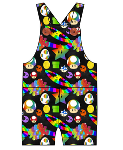 Rainbow Road Overalls and Shortalls