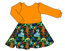 Load image into Gallery viewer, Rainbow Reptiles Prairie Dress