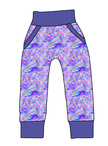 Rainbow Holo Marker Beanpole Pants And Shorts