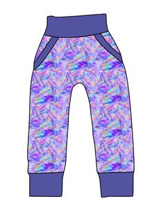 Rainbow Holo Marker Beanpole Pants And Shorts