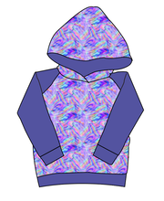 Load image into Gallery viewer, Rainbow Holo Marker Classic Hoodie (or Crewneck)