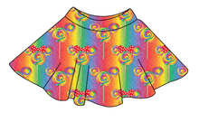 Load image into Gallery viewer, Rainbow Lollipops Ladies&#39; Circle Skirt