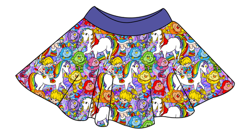 Brite Friends Circle Skirt