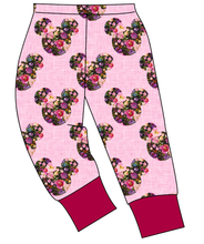 Load image into Gallery viewer, Floral Mouse Ears Ladies&#39; Lounge Pants