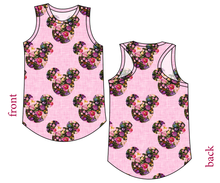 Load image into Gallery viewer, Floral Mouse Ears Ladies&#39; Summer Tank