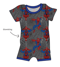 Load image into Gallery viewer, Spectacular Spidey Grow With Me Pants And Shorts Romper