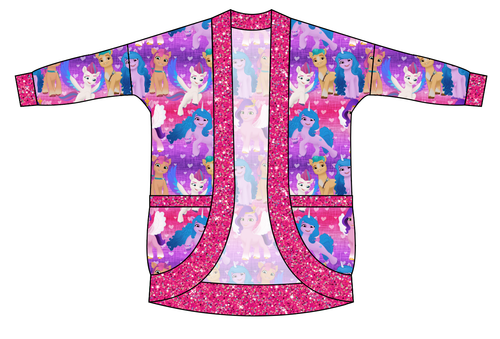 Pony Magic Ladies' Cocoon Cardigan