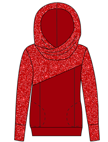 Glitters Ladies Hoodie