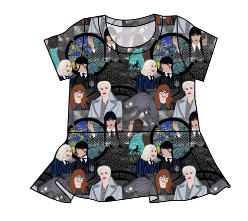 Nevermore Academy Peplum Top