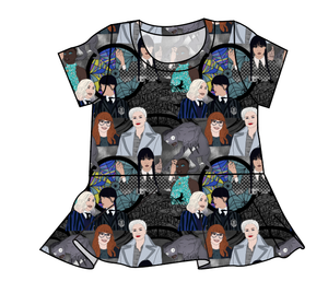 Nevermore Academy Peplum Top