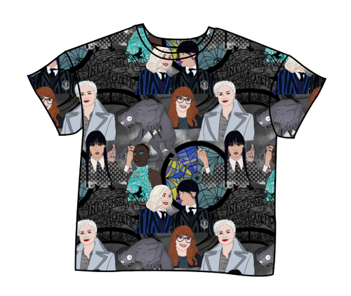 Nevermore Academy Oversized Tee