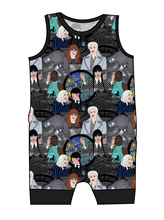 Load image into Gallery viewer, Nevermore Academy Emmett Pants And Shorts T-Shirt Romper