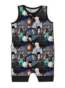 Nevermore Academy Emmett Pants And Shorts T-Shirt Romper