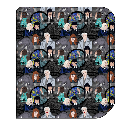 Nevermore Academy Swaddle Blanket