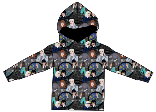 Nevermore Academy Ladies Oversized Hoodie