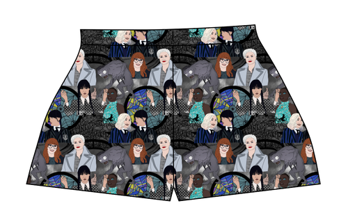 Nevermore Academy Ladies' Lounge Shorts