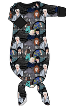 Load image into Gallery viewer, Nevermore Academy Newborn Knotted Gown