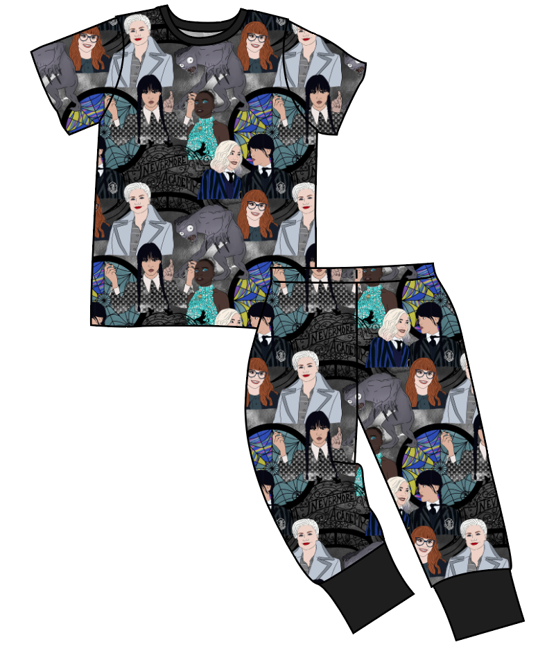 Nevermore Academy Basic Loungewear Set