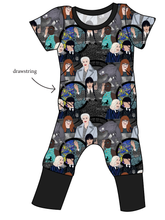 Load image into Gallery viewer, Nevermore Academy Grow With Me Pants And Shorts Romper